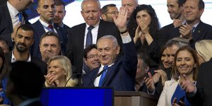 Οι πανηγυρισμοί του Μπέντζαμιν Νετανιάχου 