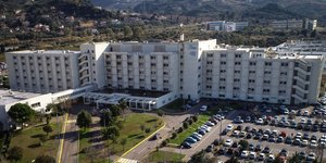 Το νοσοκομείο του Ρίου στην Πάτρα. Πανοραμική άποψη