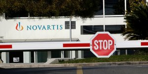 Τα γραφεία της φαρμακευτικής εταιρείας NOVARTIS ELLAS στην Μεταμόρφωση