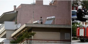 Υπόθεση ομηρίας στην Νέα Σμύρνη στην οδό Θεμ. Σοφούλη