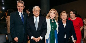 Τζέφρι Πάιατ, Προκόπης Παυλόπουλος, Μαριάννα Β. Βαρδινογιάννη, Σίσσυ Παυλοπούλου, Μέρι Πάιατ