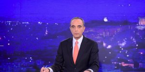 O Πάνος Χαρίτος στο πλατό