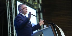 Ο Γιώργος Πατούλης σε ομιλία του