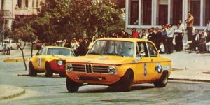 Η BMW του Γιώργου Μοσχού στο σιρκουί της Νέας Σμύρνης