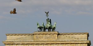 Η Πύλη του Βρανδεμβούργου στο Βερολίνο