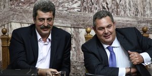 Ο Παύλος Πολάκης και ο Πάνος Καμμένος στη Βουλή κάνουν χρήση του νόμου περί ευθύνης υπουργών