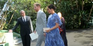 Πρίγκιπας Χάρι, Μέγκαν Μαρκλ στο Μαρόκο