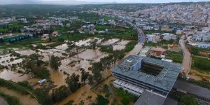 Πλημμυρισμένη η Σητεία