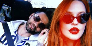 Θοδωρής Μαραντίνης και Σίσσυ Χρηστίδου στο αυτοκίνητο