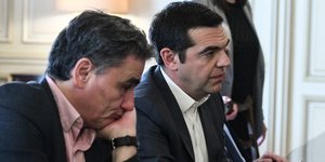 Τσακαλώτος Τσίπρας ΣΥΡΙΖΑ