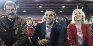 Αλέξης Τσίπρας, Ρένα Δούρου και Παύλος Πολάκης