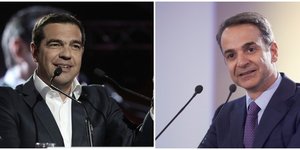 Τσίπρας Μητσοτάκης Διπλή