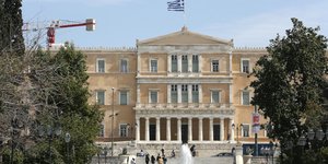 Το κτίριο της Βουλής