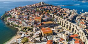 Η Καβάλα από ψηλά