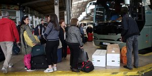 Κόσμος στα ΚΤΕΛ