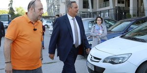 Πάνος Καμμένος περπατάει