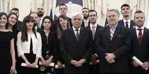 Τελετή στο ΥΠΕΞ με Προκόπη Παυλόπουλο