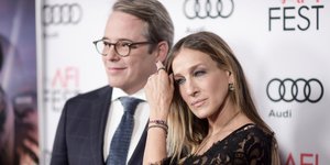 Η Σάρα Τζέσικα Πάρκερ με τον σύζυγό της Μάθιου Μπρόντερικ