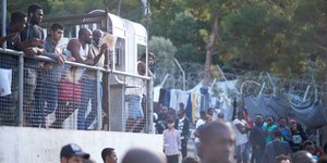 Ο προσφυγικός καταυλισμός στη Σάμο