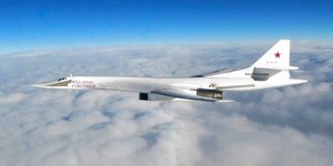 Ρωσικό στρατηγικό ΤU-160M2 εν πτήσει