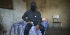 O γκάνγκστερ “Εl Negrito” στο κρησφύγετό του κάπου στο Καράκας