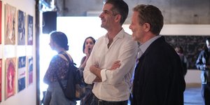 Ο Κώστας Μπακογιάννης και ο Παύλος Γερουλάνος