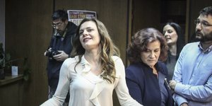 Αχτσιόγλου-Φωτίου μετά από έφοδο του ΠΑΜΕ στο υπουργείο