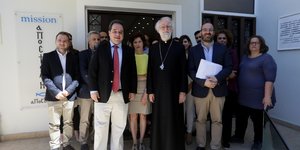 Ο Δρ. Γουΐλλιαμς ενημερώθηκε διεξοδικά από τα στελέχη της «Αποστολής» για τις δράσεις και τα προγράμματα της