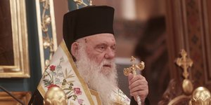 O Αρχιεπίσκοπος Ιερώνυμος