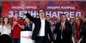 Ο νικητής των προεδρικών εκλογών, Στέβο Πεντάροφσκι