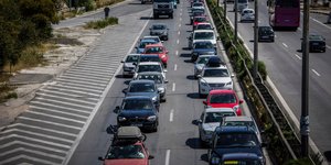 Μποτιλιάρισμα στον δρόμο