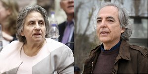 Η Ξένη Δημητρίου (αριστερά) ο Δημήτρης Κουφοντίνας (δεξιά)