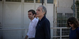 Ο Δημήτρης Κουφοντίνας με τον γιο του Εκτορα