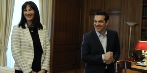 Έλενα Κουντουρά, Αλέξης Τσίπρας