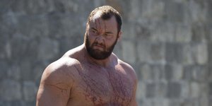 Ο Χάφθορ Τζούλιους Μπιόρνσον σε σκηνή του Game of Thrones