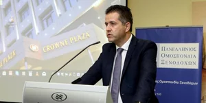 Ο Γρηγόρης Τάσιος, πρόεδρος της Πανελλήνιας Ομοσπονδίας Ξενοδόχων
