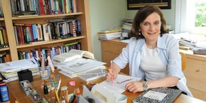 Η καθηγήτρια Βάσω Κιντή, φωτογραφία από το facebook