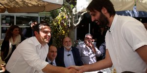 Γιώργος Σαμαράς- Αλέξης Τσίπρας