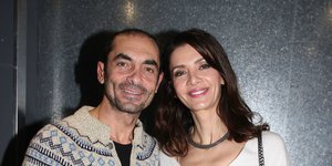 Αλέκος Συσσοβίτης και Κατερίνα Λέχου ποζάρουν χαμογελαστοί