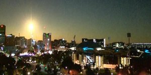 Μετεωρίτης στον ουρανό πάνω από την Αδελαϊδα