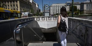 Ο σταθμός Πανεπιστήμιο της γραμμής 2 του μετρό