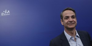O Κυριάκος Μητσοτάκης