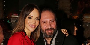 Η ηθοποιπος Νικολέτα Καρρά και ο σύζυγός της Φώτος Πιττάτζής