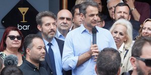 Ομιλία Μητσοτάκη στην Παιανία