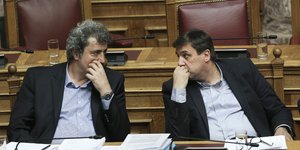 Παύλος Πολάκης-Ανδρέας Ξανθός