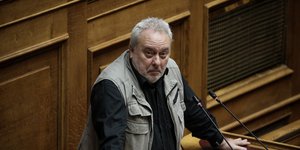 Ο Γρηγόρης Ψαριανός στη Βουλή