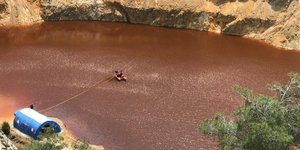 Ερευνες στην Κόκκινη λίμνη στην Κύπρο