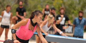 Παίκτρια του Survivor στον τελικό στόχο αγωνίσματος