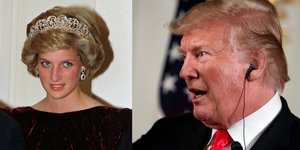 Πριγκίπισσα Νταϊάνα, Ντόναλντ Τραμπ 