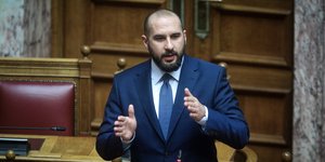 Ο Δημήτρης Τζανακόπουλος